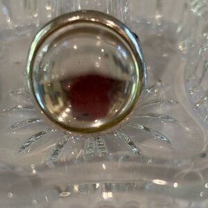 RLM STUDIO RING Sterling Silver Quartz Crystal by Robert Lee Morris. Size 8